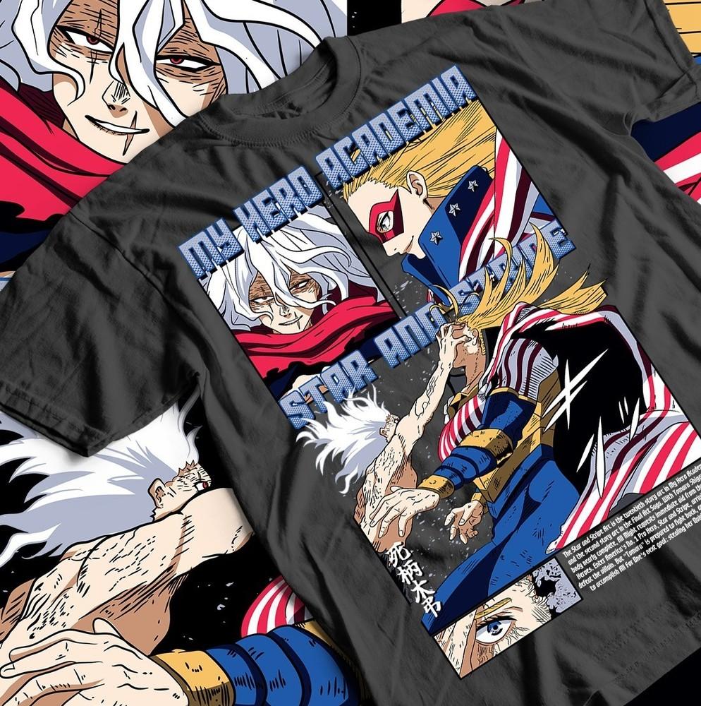 

My Hero Academia Tshirt, STAR AND STRIPE T-Shirt, BNHA Shirt, Hero STAR AND S