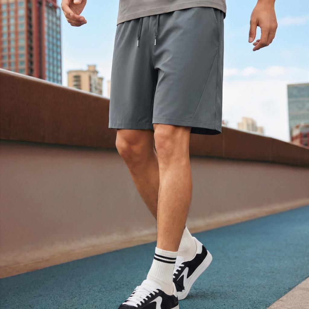 Skechers Moisture Wicking Quick Dry Breathable Casual Shorts Men shorts L126M028-013P