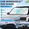 For Jaecoo J8 Foldable Front Windshield Sun Shade UV Reflective Sun Protection Cover Car Interior Accessories
