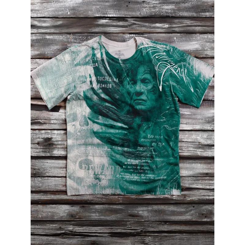 Men s Casual Sports 3D Printed T-shirt M