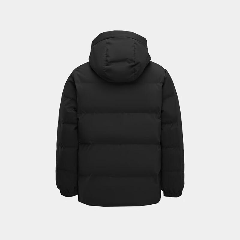 HLA Men's Hooded Windproof Waterproof Padded Winter Jacket