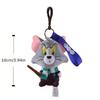 Warner 100th Anniversary Tom and Jerry Plush Doll Cosplay Harry Potter Tom Dressed Smaller Keychain Design Stuffed Animal Doll