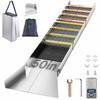 VEVOR Folding Aluminum Alloy Sluice Box, Compact 50\" Sluice Boxes for Gold, Lightweight Gold Sluice Equipment