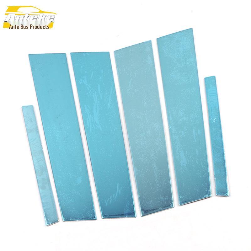 Qoros 3 Window Trim: Scratch-Resistant Stainless Steel Stickers for Glass Protection & Decoration