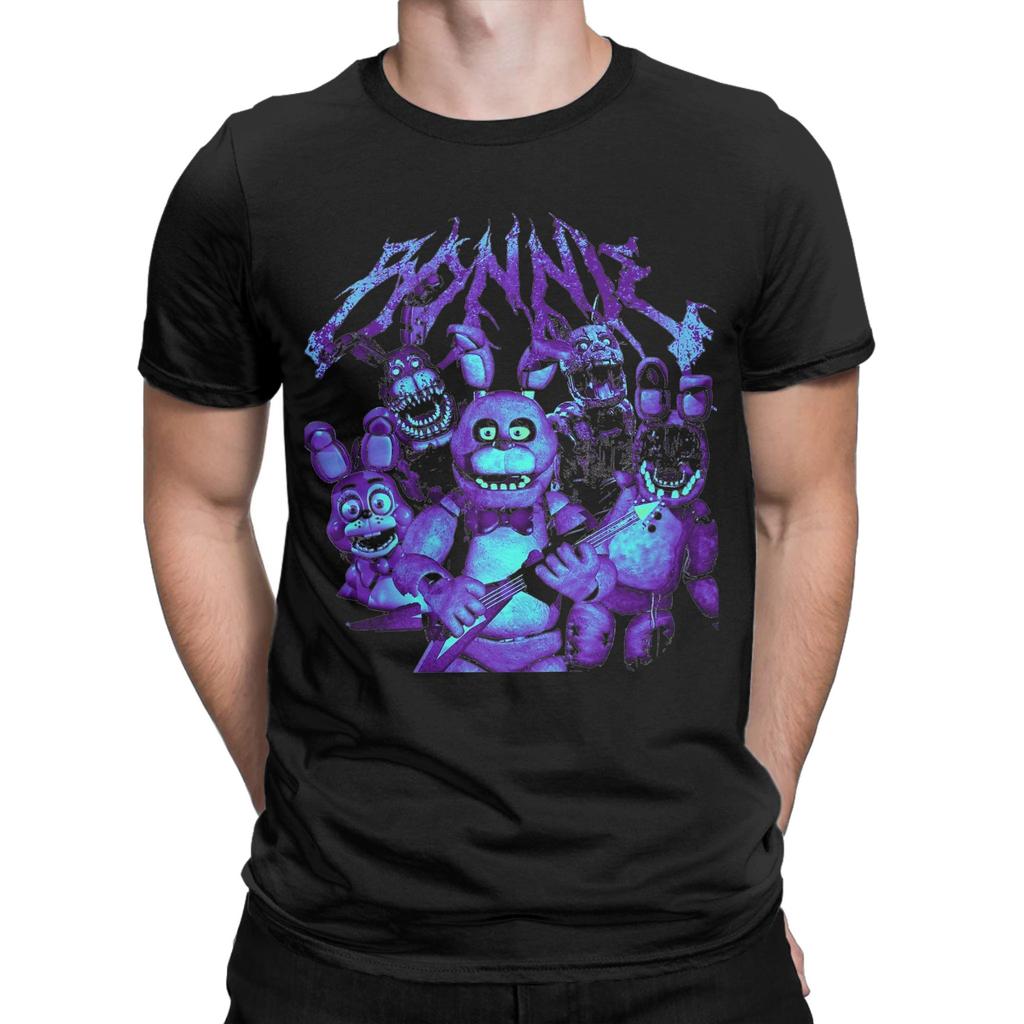 Maglietta FNAF Orso Uomo Donna 100% Cotone Nuovi Arrivi T-shirt Abbigliamento