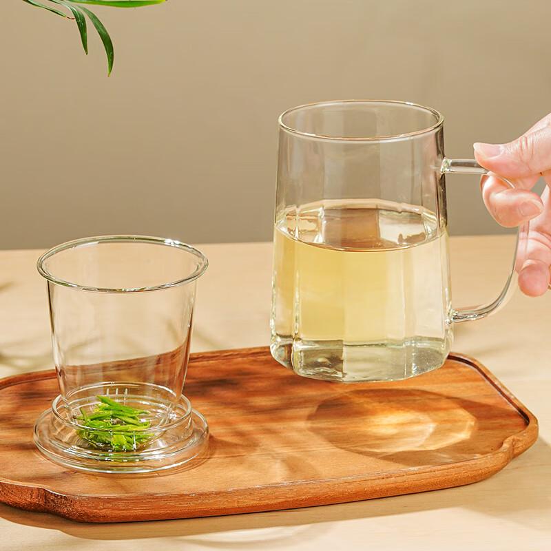 Yaji Heat-Resistant Borosilicate Glass Tea & Water Cup Collection