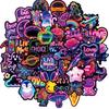 50 Cool Neon Stickers Animal Doll Love Love Roses No Repetition Decorative Stickers