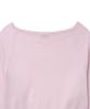 Tudument Sheer Off Shoulder Pullover_Light Pink