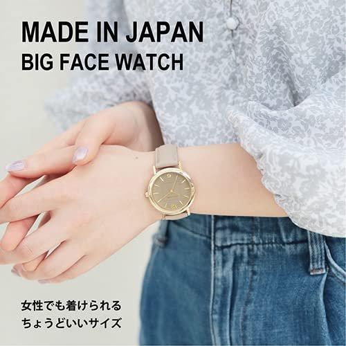 SUNFLAME Made in Japan Unisex Quartz Wristwatch Dusty Color Minimalist Casual Fashion Analog Watch