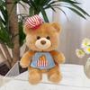 Plush Bear Keychain Cute Chef Bear Cartoon Toy For Kids And Teens