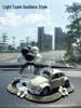 Elegant Car Interior Decor: Stylish Lady Dashboard Ornaments