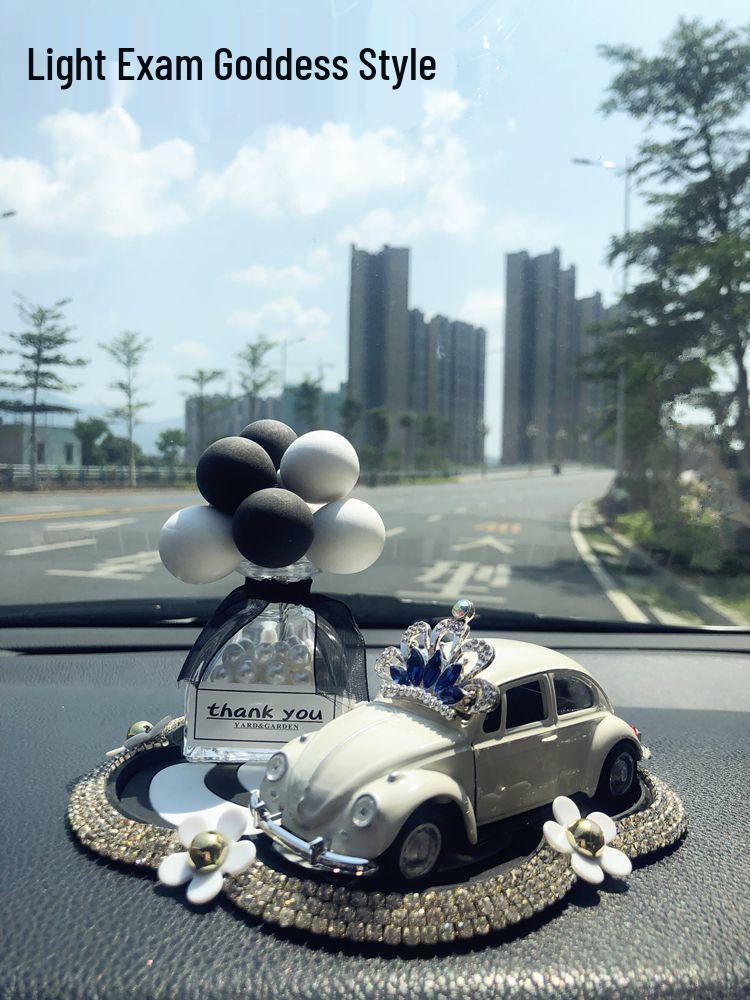 Elegant Car Interior Decor: Stylish Lady Dashboard Ornaments