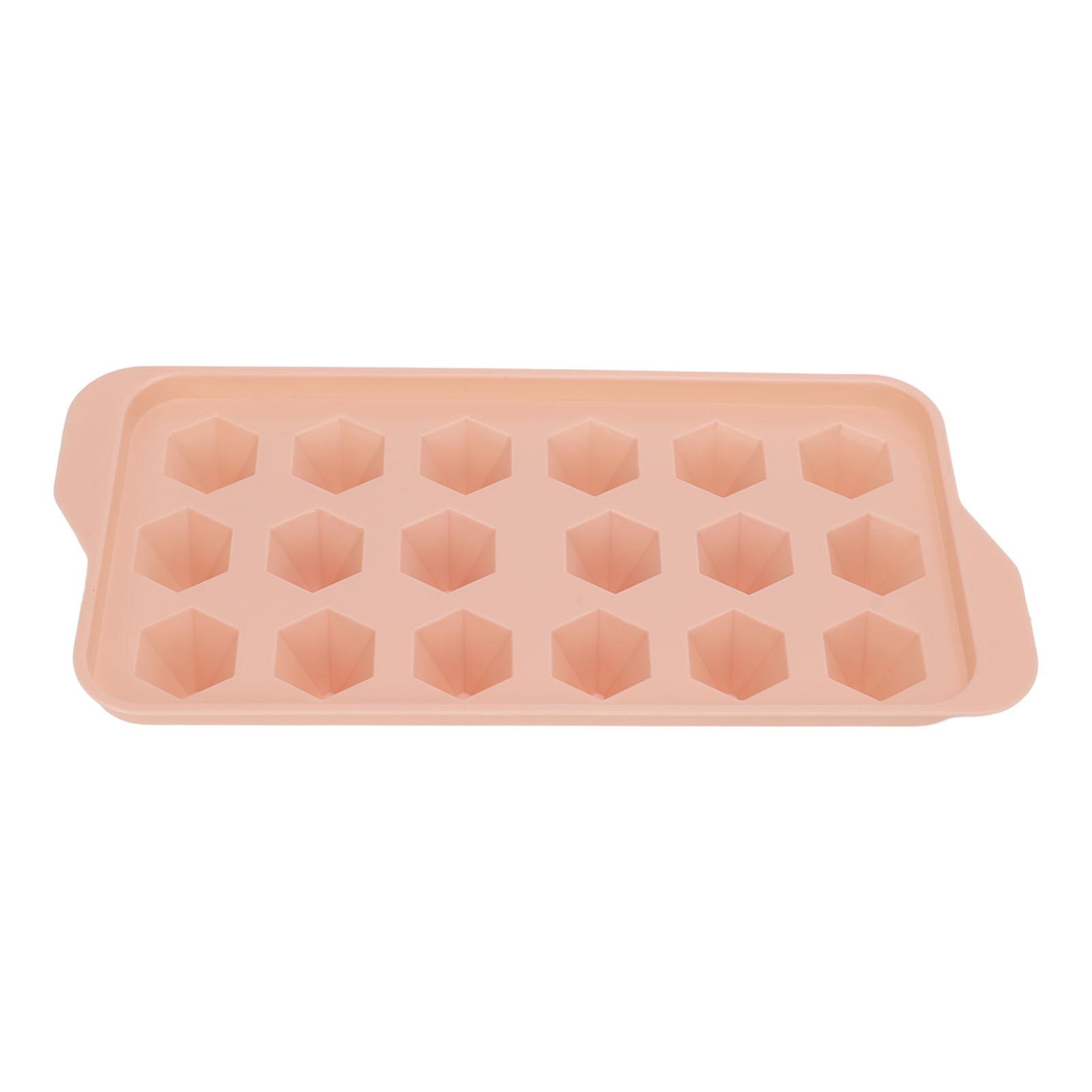 

Ice Cube Tray Easy Demoulding Ice Cube Mold Food Grade PP Ice Cube Maker with Lid Cute Ice Cube Tray for Refrigerator