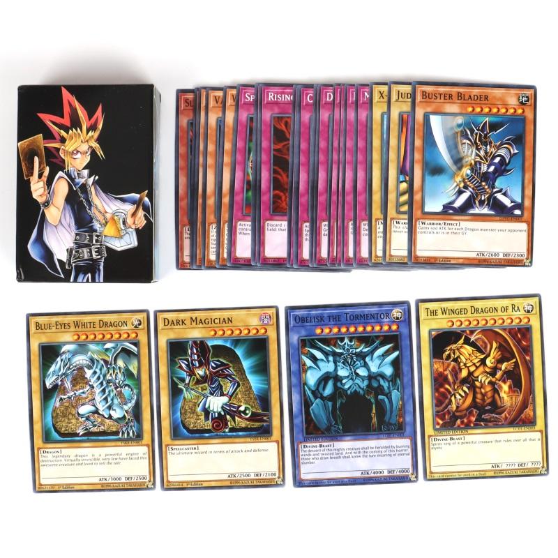 66 ks/krabice Anglické Yu Gi Oh Karty Hrací Hra Obchodování Bitva Karta Temný Mág Kolekce Děti yugioh Hrací Karta Hra Hračka