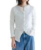 Urban Research Made In Japan Crew Neck Cardigan Women's URA4-21T005 (Off-Free)