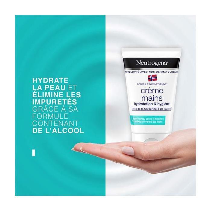 Neutrogena Crème Mains Hydratation &amp; Hygiène 50ml