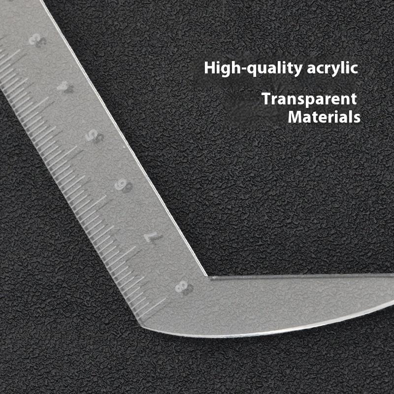 Bow And Arrow Eyebrow Mapping Ruler Positioning Ruler Eyebrow Tattoo Line Drawing Auxiliary Tool Permanent Makeup Accessories