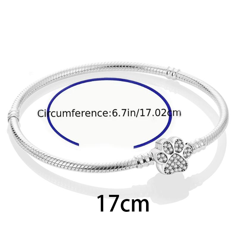 Copper Loving Dog Bead Charms Dog Paw Charm Bead Charms Compatible With Brand 3mm Authentic Bracelets Fine Do It Yourself Women Jewellery Gift