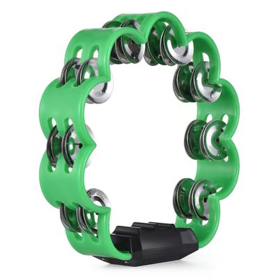 Tamburin für Erwachsene, angenehmer Klingelton, handgekurbelte Glockenringe, Metallglockenklang, Percussion