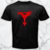 Gatchaman Cartoon Movie Chest Men's Black Graphic T Shirt Freeships