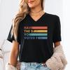 Have the Day You Voted for Womens Shirt, Antitrump V-Neck Tee, Political Protest Saying T-Shirt, Equal Rights FDT Ladies Shirt FDT Girl Gift