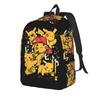 Fashion Pokemon Pikachu Backpack  Mochilas Super Quality High School Sturdy Shoulder Rucksack