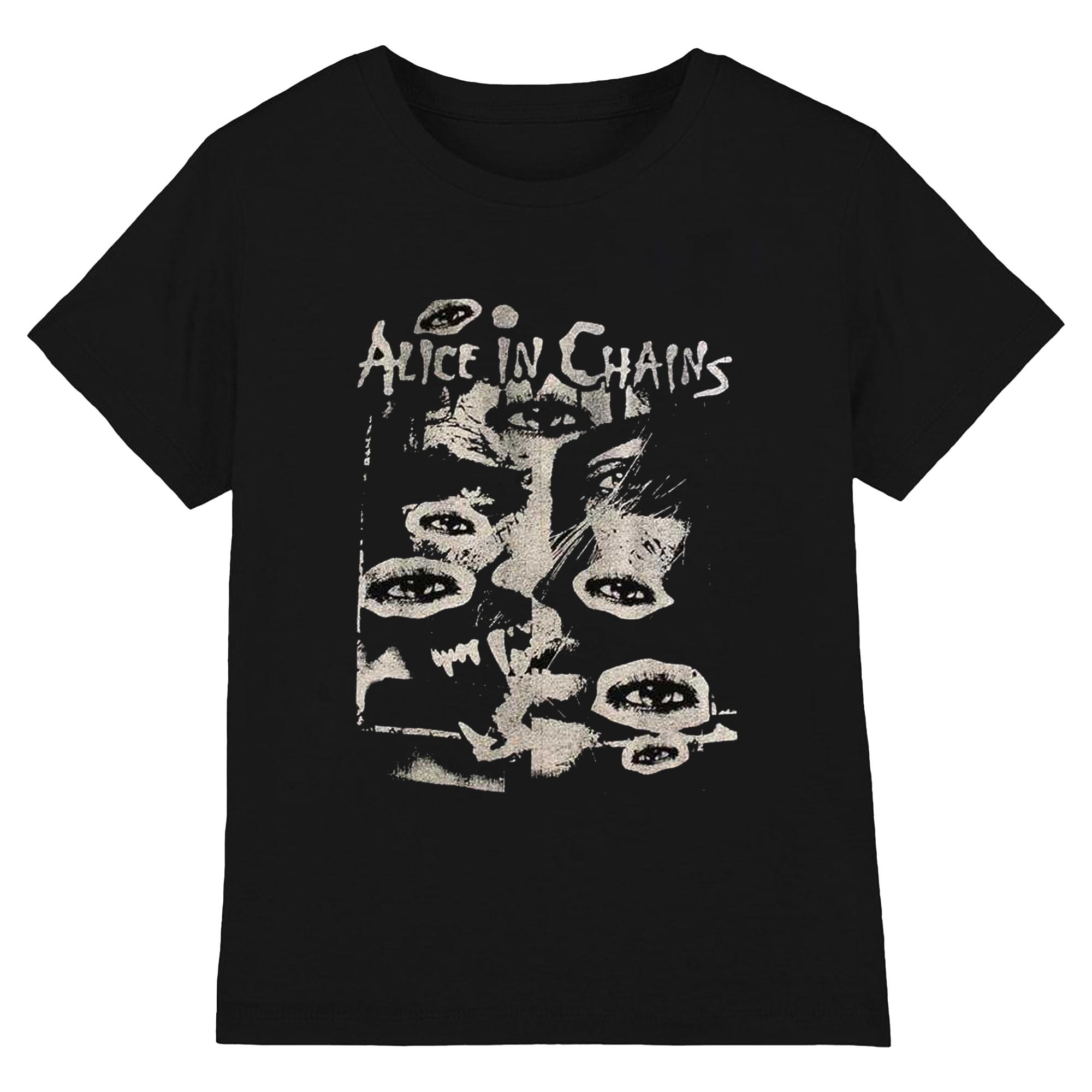 Alice In Chains Unisex Adult All Eyes T-Shirt M noir