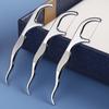 Cleaning Lightweight Oral Hygiene Floss Stick Dental Floss Stainless Steel Flosser Flossing Holder