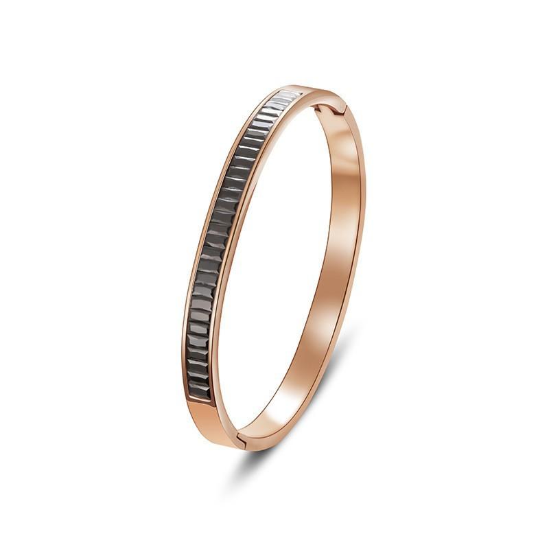 Bracelet Girls Niche Titanium Steel Jewelry Premium Sense Ins Wind Nail Opening Jewelry