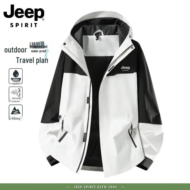 JEEP Men s Outdoor Windproof Jacket L