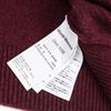 In-Stock MARDI Spring V-Neck Satin Black Heart Casual Sweater for Women