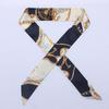 New Fashion Retro Pinrt Bag Luxury Designer Womens Silk Scarf Headwear Long Skinny Tie Scarves Ribbon Accessories Summer