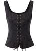 Women's Renaissance Pirate Vest Corset Costume