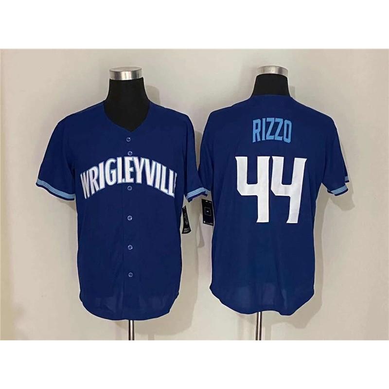 Chicago Cubs MLB Baseballový dres Unisex Vyšívaný Fanouškovské oblečení Sportovní oblečení Muži Dospělí