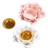 Handmade Ceramic Incense Burner Detachable Incense Burning Tray Lotus Aromatherapy Holder  Home