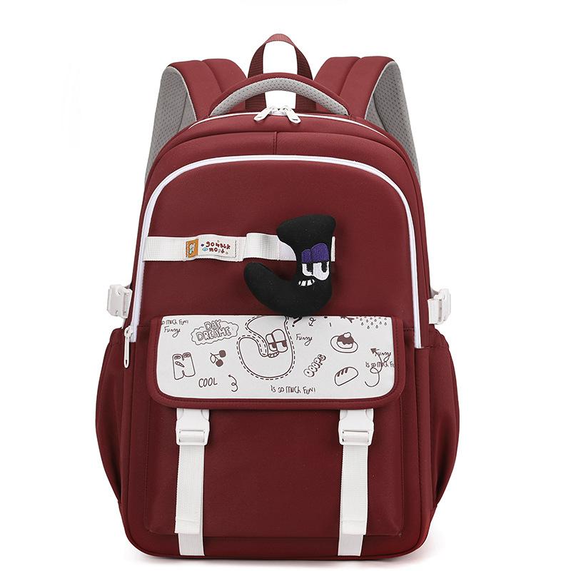 School bag new middle and high school student school bag cute large capacity Japanese girl backpack casual backpack tide