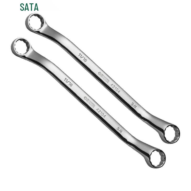 SATA 42102 Imperial Double Box End Wrench 1/2*9/16