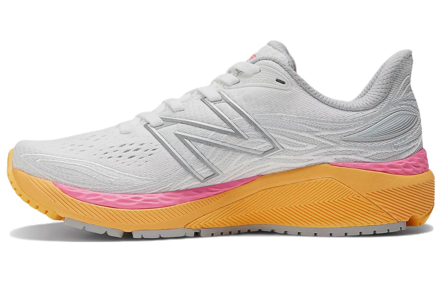 

New Balance Fresh Foam X 860 V12 White Orange Pinkred Women s W860A12 36