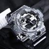CASIO Unisex Pair Table Series Black Watch GA-700SK-1A+GMA-S120SR-7A