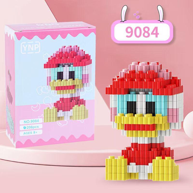 Cartoon Educational Building Blocks: DIY Simulation Models, Blind Box Gifts, and Figurines for Children