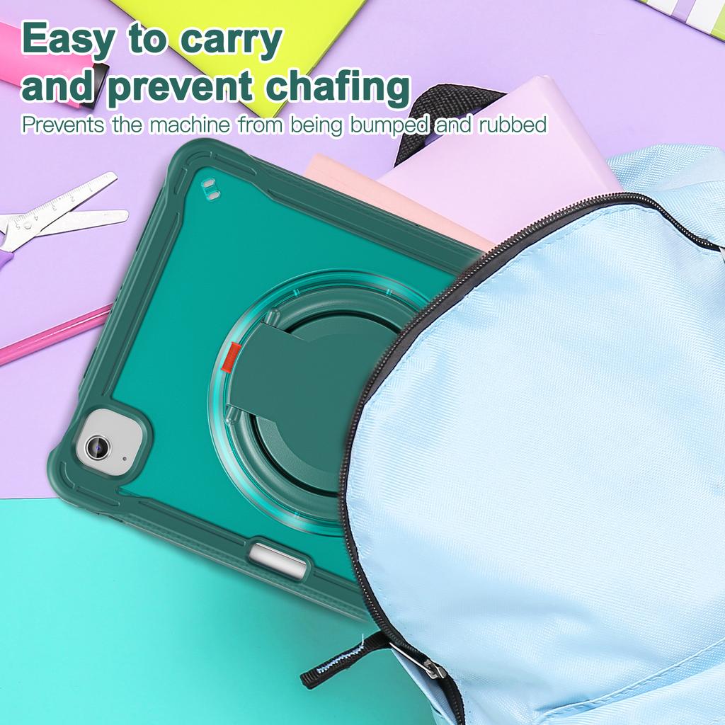 For iPad Air 11 (2025)/(2024)/Air (2022)/(2020)/Pro 11 (2022)/(2021)/(2020)/(2018) Case Rotary Kickstand Tablet Cover