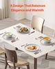 12 PCS Dinnerware Set Ceramic Plates and Bowls Sets Service for 4 White