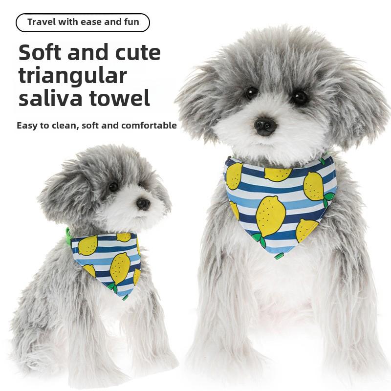 Cat Dog Saliva Towel Pet Daily Necessities, Saliva Towel Cute Dog Cat Universal Saliva Towel