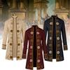 Men Steampunk Uniform Festivals Cosplay Decoration Costume Performance Overcoat