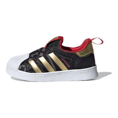 Superstar 360 I Chinese New Year Baby Sneakers Black Core-Black Gold-Metallic GX6337