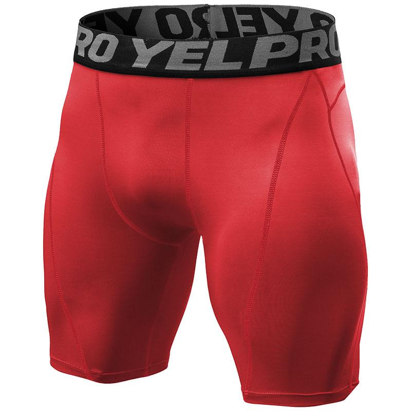 12 Colors Running Shorts Men's Short Trousers Quick Dry Leggings Fitness Training Bottoms Jogging Compression Home Gym Shorts