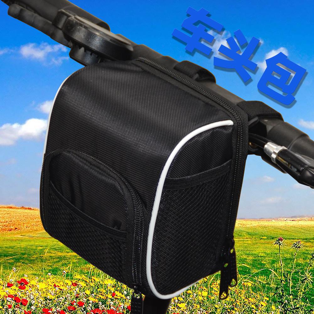 Waterproof Large Capacity Cycling Bag for Bicycle, Scooter, Folding Bike, Balance Bike, and Mountain Bike Handlebars