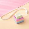 Portable Pocket Stress Relieving Toy with Button Lanyard Anxiety Alleviation for Daily Commute Travel Gifts