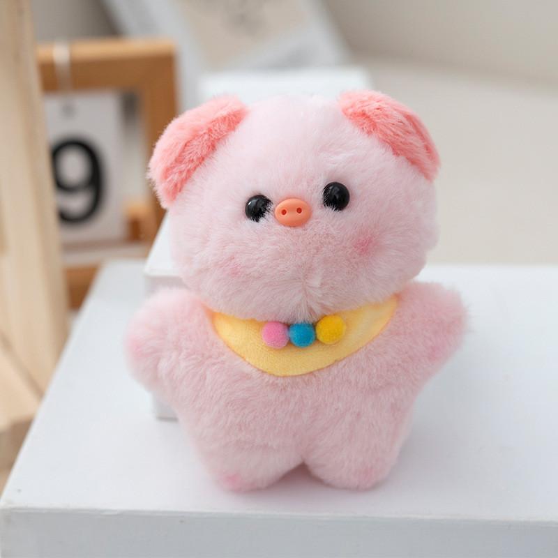 Soft Pig Plush Toy Keychain Toy Dolls With Pp Cotton Filling For Kids Gifts