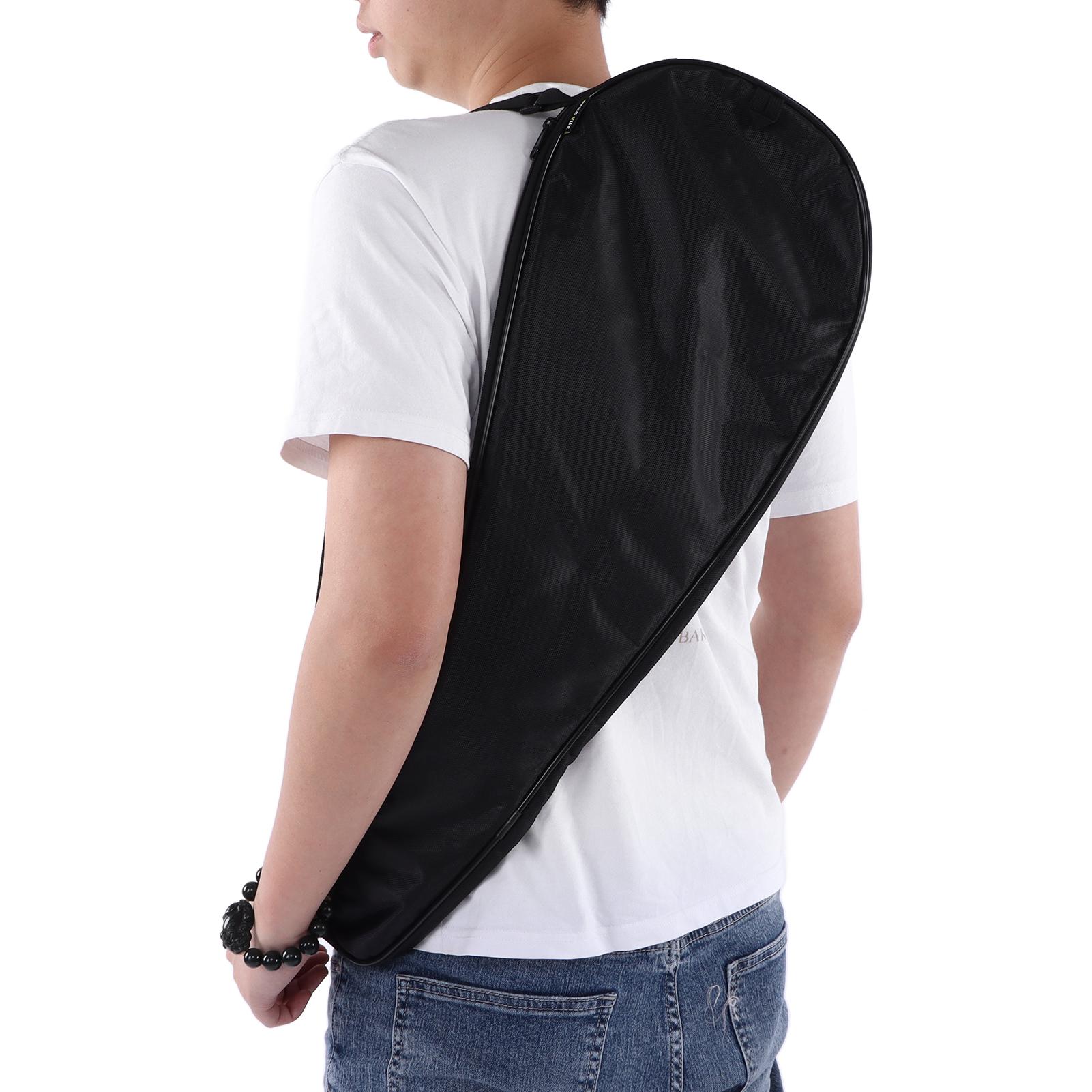Lightweight Squash Racquet Bag Squash Racquet Cover Bag Lightweight Padded Racket Carrying Bag with Adjustable Shoulder Strap